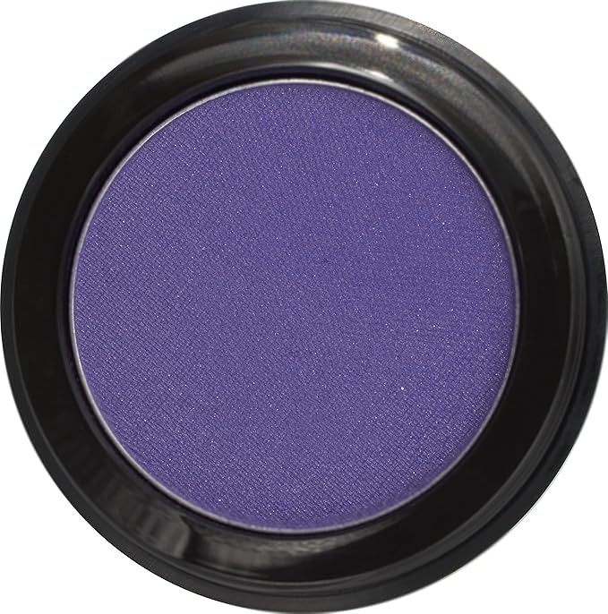 Pure Ziva Indigo Denim Navy Blue Purple Violet Opaque Pressed Powder Single Vegan Eyeshadow; Talc, Paraben & Cruelty Free