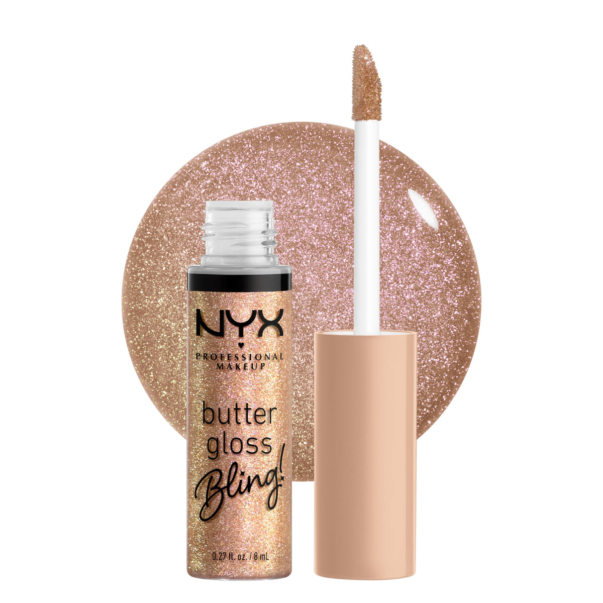NYX PROFESSIONAL MAKEUP Butter Gloss, Non-Sticky Lip Gloss - Red Velvet (Deep Red)