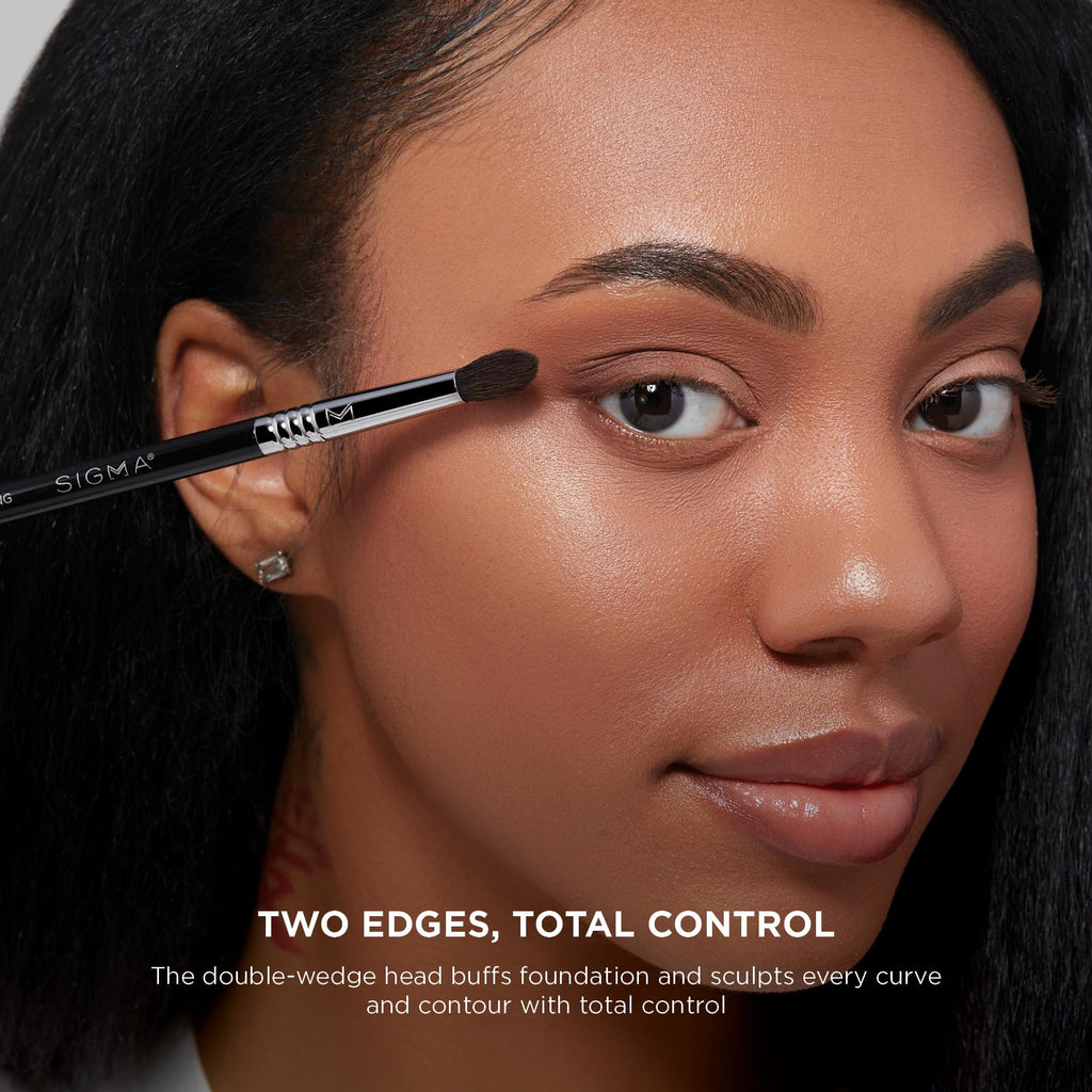 Sigma Beauty E45 Small Tapered Blending Brush - Crease Eyeshadow Brush