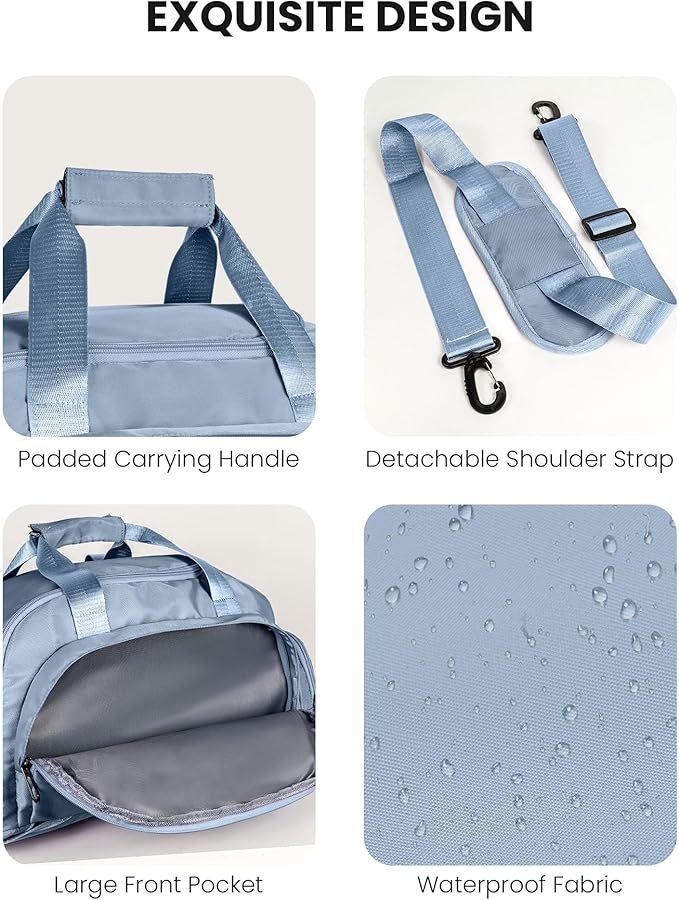 Preteen Birthday Gifts, Initial Gym Bags with Shoe Compartment, Dance Bag for Girls, Monogram Kid Overnight Bags, Teen Girl Gift Trendy Stuff-Travel Weekender Duffel (Letter A)
