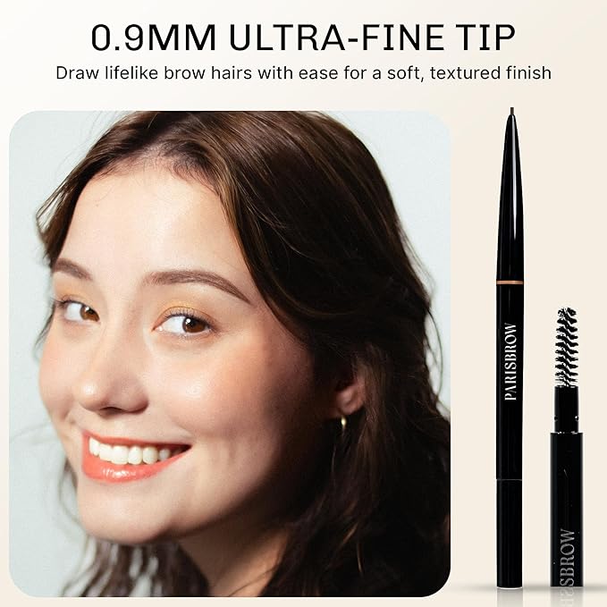 PARISBROW Slim Brow Pencil 05 Black eyebrow pencils (0.9mm Tip)