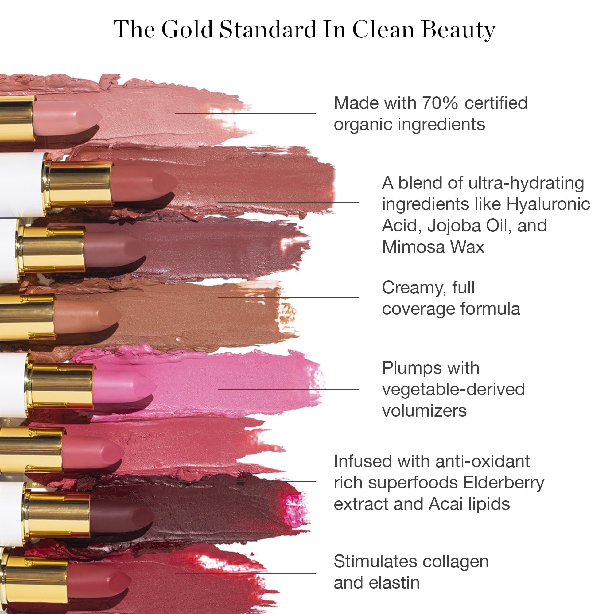 Ogee Full Bloom Sculpted Lipstick (Amnesia, Blackberry Mauve)