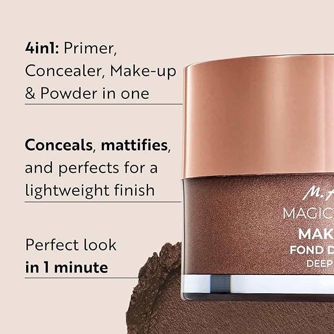 M. Asam Magic Finish Deep Teint Make-up Mousse (1.01 Fl Oz)