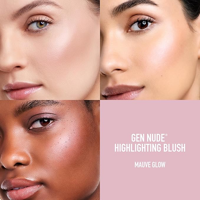 bareMinerals Gen Nude Highlighting Blush, Mauve Glow, 3.2g
