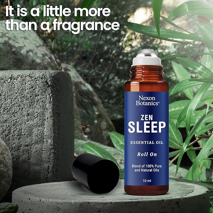 Zen Sleep Essential Oil Roll On 10-ml - Calming Blend for Deep Sleep