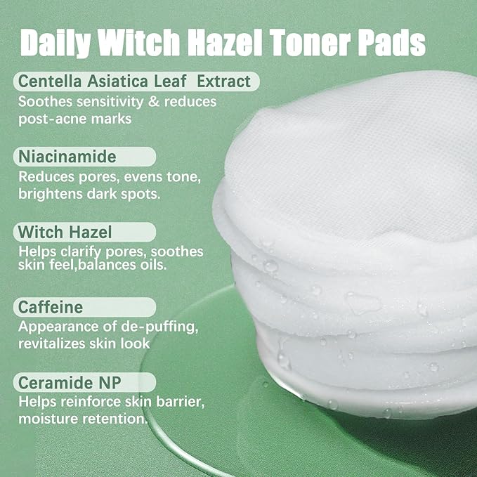Kestper Madecassoside & Caffeine Toner Pads,110 Pads