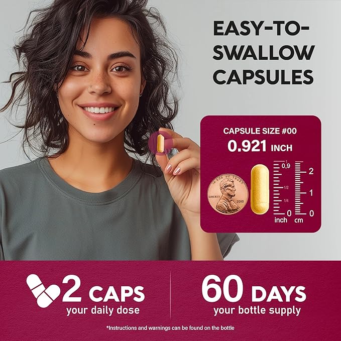 Vitamin B Complex for Men & Women - Full B-Complex & Vitamin B12 - 120 Caps