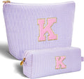 Btffitting Gifts for Teen Girls Women - Birthday Gifts for 10 11 12 13 14 15 16 17 18 Years Old Girl,Makeup Bag Cosmetic Bag,Teacher Gift Trendy Stuff Toiletry Bag - Lavender,K