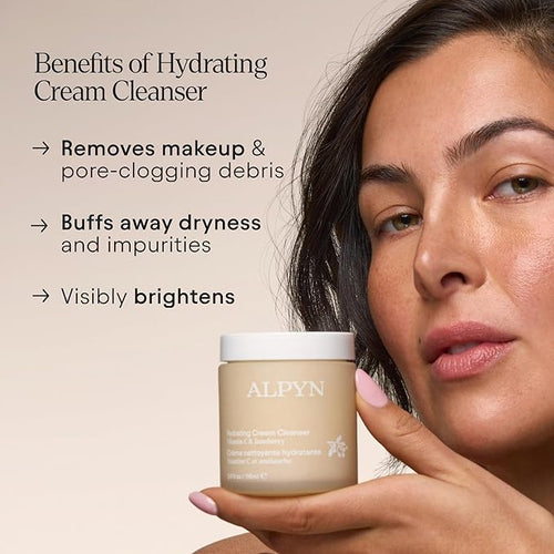 ALPYN Hydrating & Brightening Cold Cream Cleanser with Vitamin C l 3.9 oz