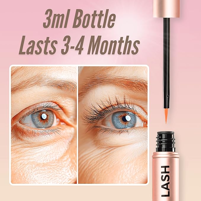 LeVaye Cosmetics Show Lash Eyelash Serum for Longer, Thicker, Gorgeous Looking Lashes, Cruelty Free Lash Serum