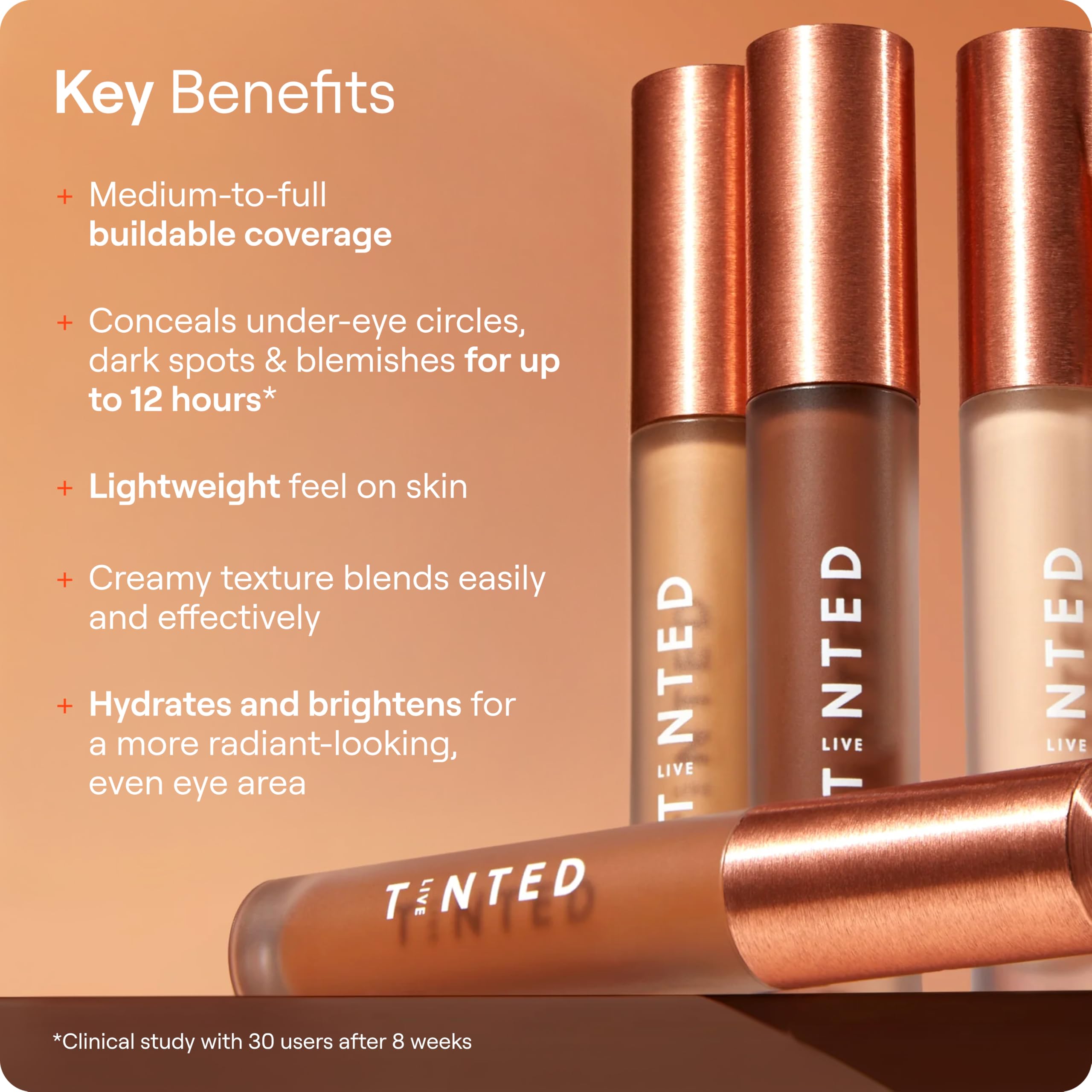 Live Tinted Hueskin Serum Concealer - Medium-Full Coverage - Shade 10