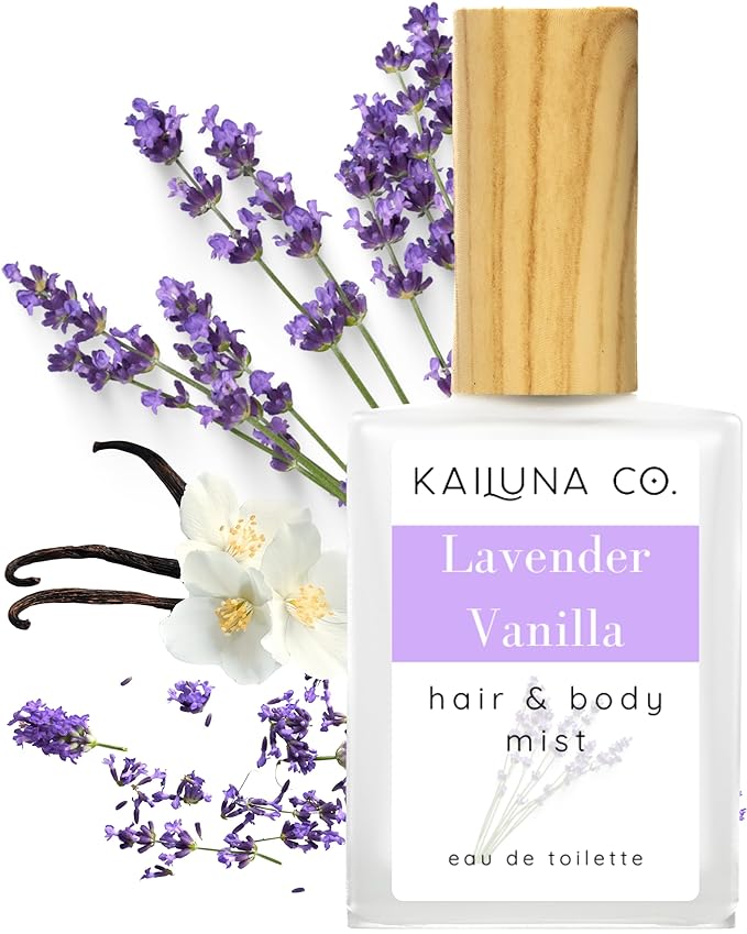 Kailuna Co. Lavender Vanilla Essential Oil Hair & Body Mist, 0.5 Fl Oz
