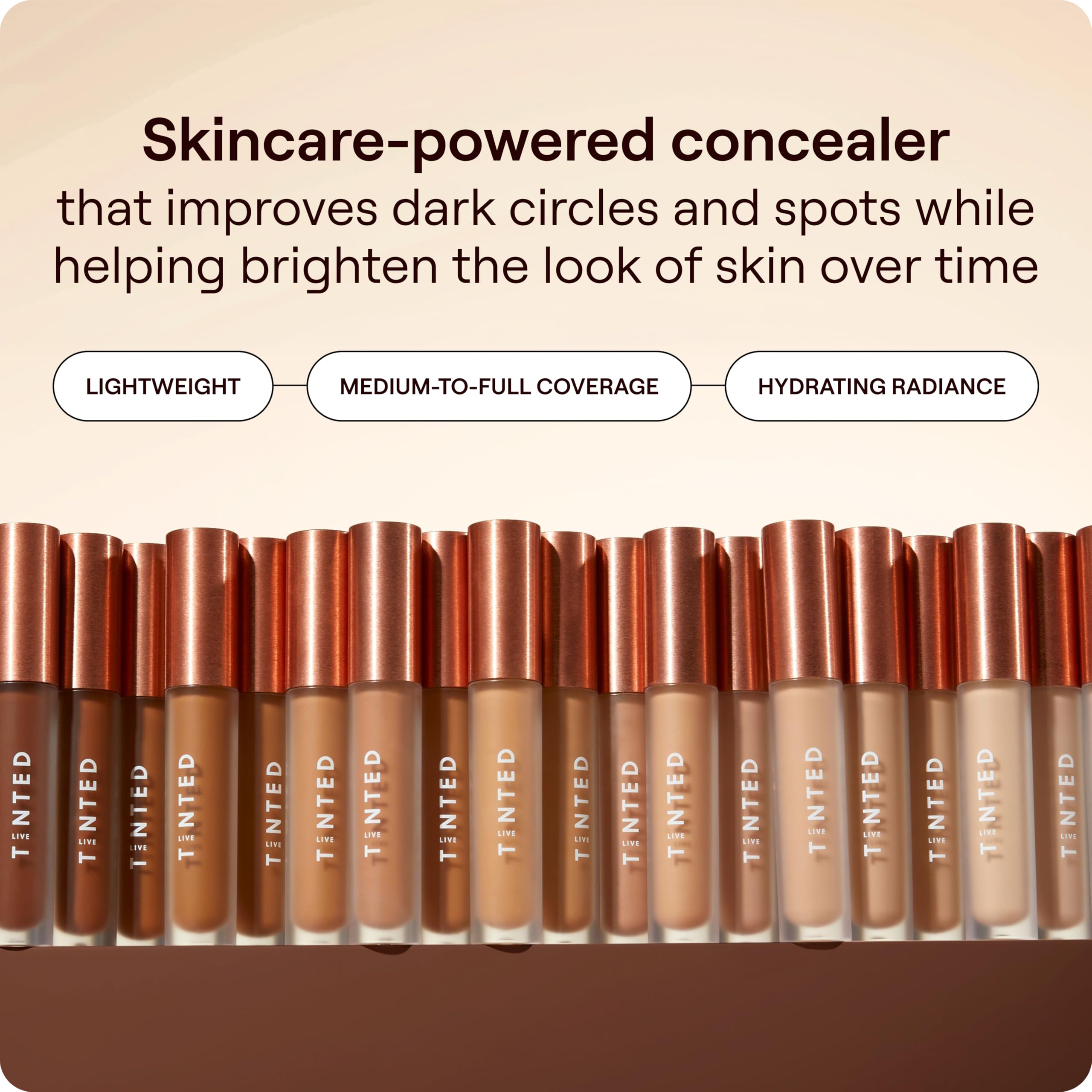 Live Tinted Hueskin Serum Concealer - Medium-Full Coverage - Shade 10