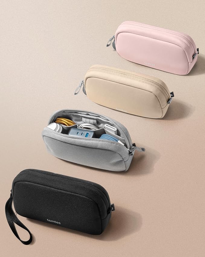 tomtoc Electronics Organizer Travel Case, Cable Organizer for Essentials