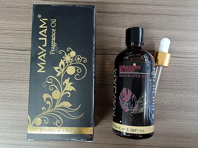 MAYJAM Dragons Blood Fragrance Oil for Diffusers for Home, 100ML/3.38FL.OZ