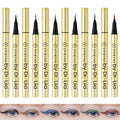 EPILYNX Liquid Eyeliner Gift Set, Waterproof Vegan, 6 Shimmer Shades