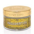 LUXURY LIFE BUTTER - 40% Extrait de Parfum Fragranced Body Butter with Hyaluronic Acid for Ultimate Moisture - Luxurious Room-Filling Natural Fragrances - Non-Greasy, USA Made, Presidential, 5 oz.