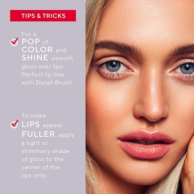 Mirabella - Luxe Advanced Formula Matte Lip Gloss, Long-Wear Lip Gloss That Won’t Dry or Crack Lips, No Smudging or Feathering, Angelic (Nude Pink)