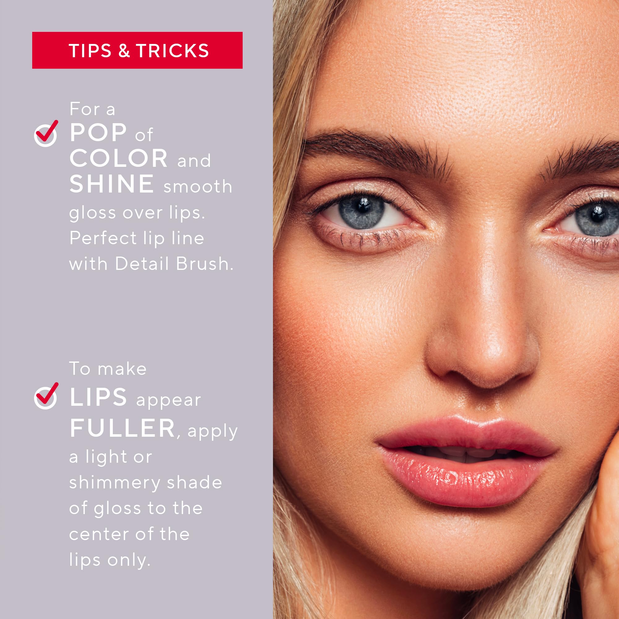 Mirabella - Luxe Advanced Formula Matte Lip Gloss, Long-Wear Lip Gloss That Won’t Dry or Crack Lips, No Smudging or Feathering, Angelic (Nude Pink)