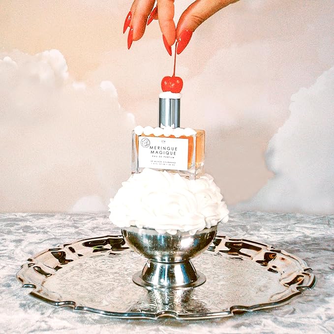 Le Monde Gourmand Meringue Magique Eau de Parfum Spray Perfume for Women, Gemini Bake, Praline Cream, Orange & Gardenia Scent, 1 fl oz (30 ml)
