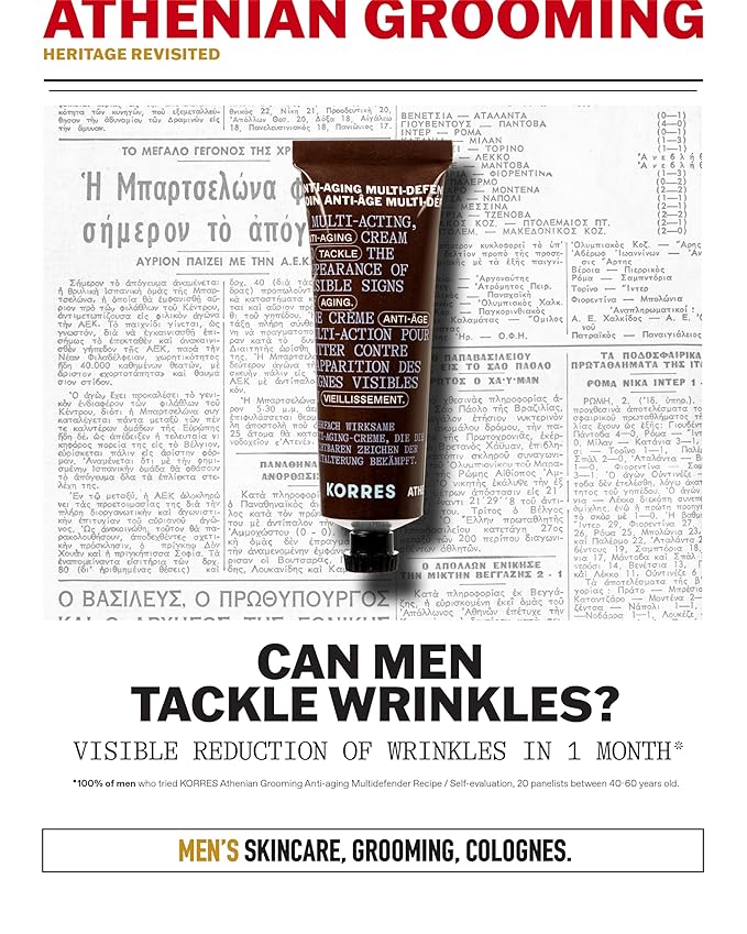 KORRES Athenian Grooming Anti-Ageing Face & Eye Cream, 1.69 fl oz
