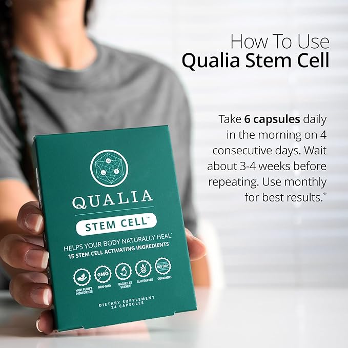 Qualia Stem Cell Supplement for Healthy Aging and Immune System Resilience