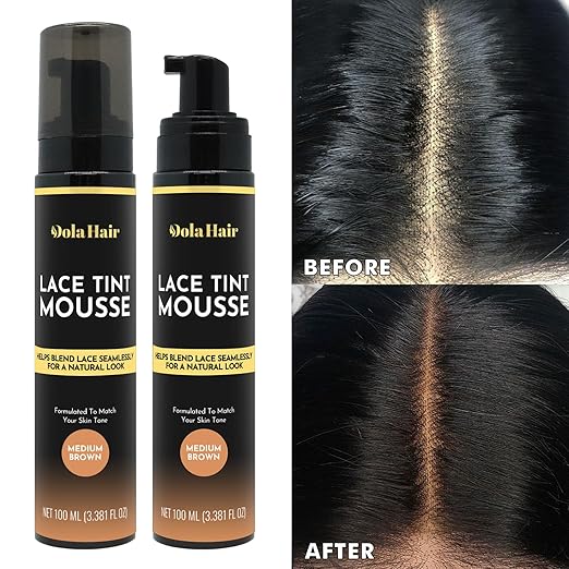 Dolahair Lace Glue Kit Wig Installation Kit & Melting Spray (Medium Brown)