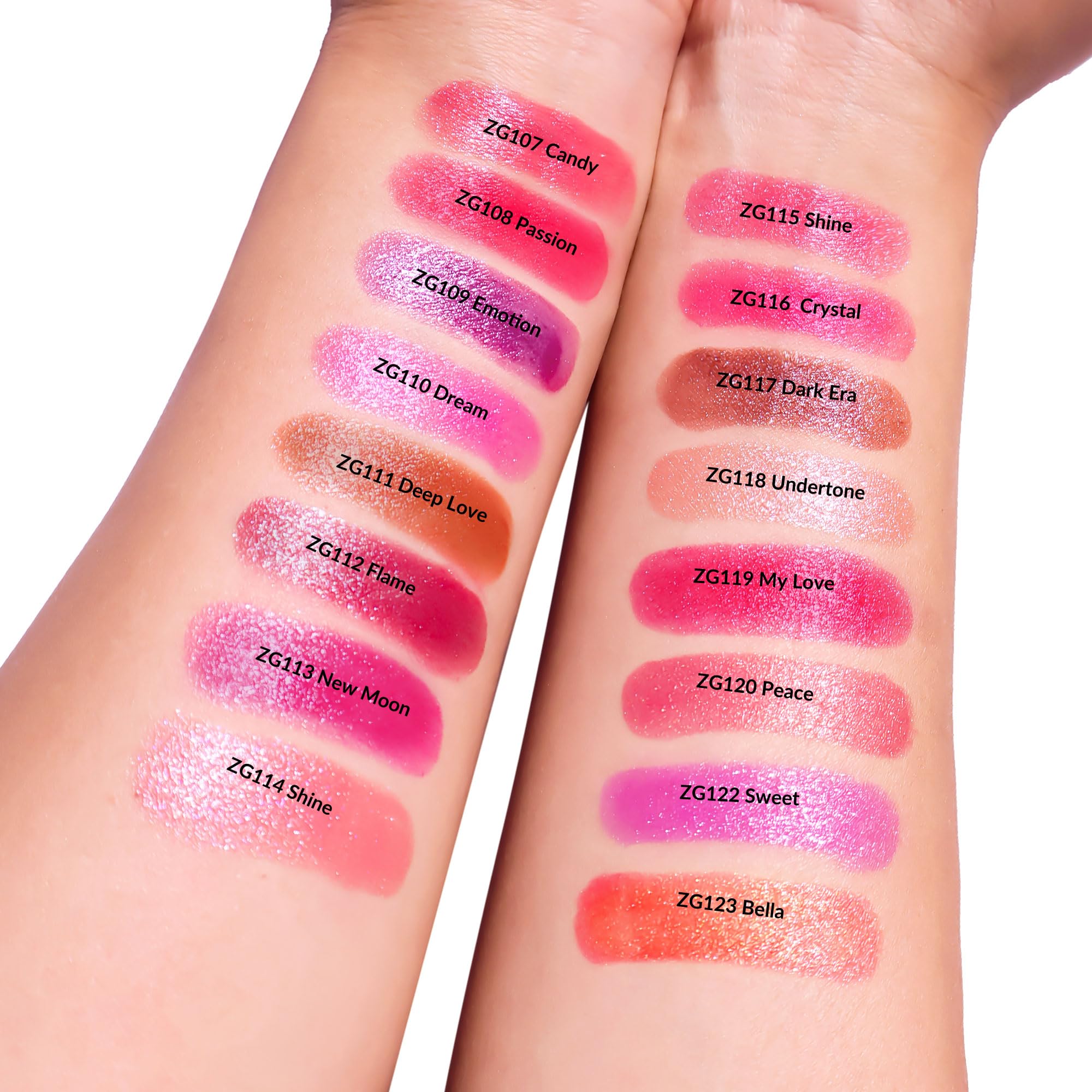 Depuplum Red Lipstick Moisturizing for Women Shimmer Tinted Lip Balm Hydrate Nourish Raspberry Lip Gloss Vegan& Cruelty Free Lip Makeup, ZG108 Passion