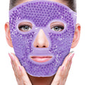 ZNÖCUETÖD Face Ice Mask Facial Ice Packs Gel Hot Cold Compress for Post Oral, Dental, Nose,Facelift Plastic Cosmetic & Laser Surgery Recovery Puffiness Swelling Dark Circles & Headaches Gift for Women