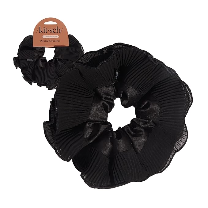 Kitsch Pleated Scrunchie for Women - 1pc