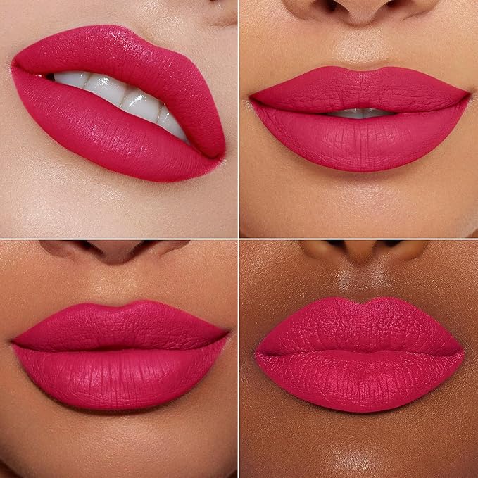 MAKI YIKA Magenta Red Lipstick Matte Liquid for Women LongLasting Lipsticks