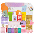 42 Pcs Mother's Day Gifts, Super Fruit Bath and Body Spa Gift Basket Set for Women, Facial Skin Care Kit, Self-Care Gifts Basket Set, Lip Gloss, Face Sheet Mask, Birthday, Christmas, Anniversary, Mom