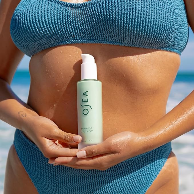 OSEA Hyaluronic Acid Body Serum, Ultra-Hydrating, Sensitive Skin, 4 oz