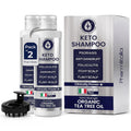 Psoriasis Shampoo Anti Dandruff - Medicated Shampoo for Dandruff, Flakes, Seborrheic Dermatitis & Folliculitis Treatment - Anti Fungal Solution for Itchy, Flaky & Dry Scalp - 200ml (Pack of 2)
