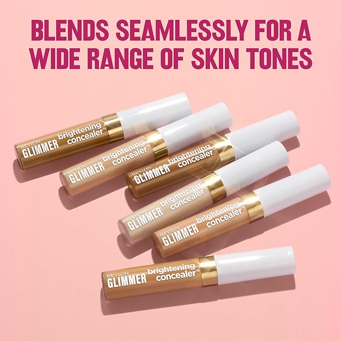 Revlon Glimmer Brightening Concealer, 165, 0.3 fl oz