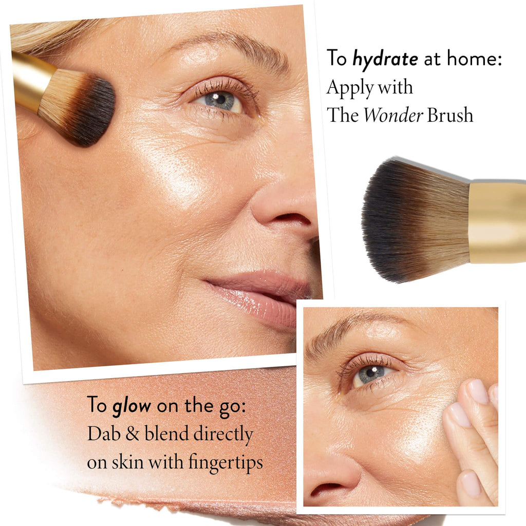 LAURA GELLER The Wonder Balm Cream Blush –Multi-Use, Honey Haze