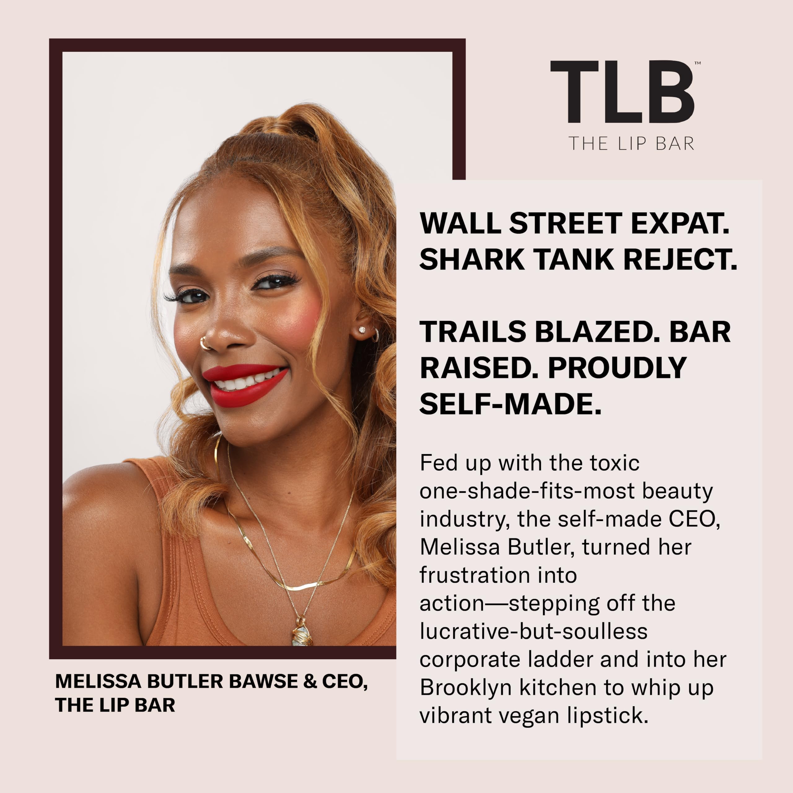 The Lip Bar - Lip Gloss, Trophy Wife (Champagne Shimmer) - Gloss Up Sheer Finish - Smooth, Not Sticky Formula - Coconut Oil, Olive Oil, Argan Oil & Vitamin E - Vegan & Cruelty Free -.30 fl oz