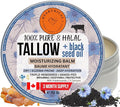 Hearthical Halal Grass Fed Beef Tallow For Skin – 70g Organic Beef Tallow Moisturizer – Beef Tallow Face Moisturizer & Beef Tallow Face Cream – Pure Beef Tallow Balm with Black Seed and Jojoba
