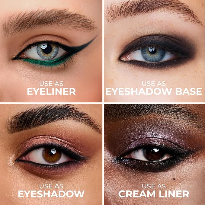 Lamel No Smudge Waterproof Gel Eyeliner Pencil – Deep Black