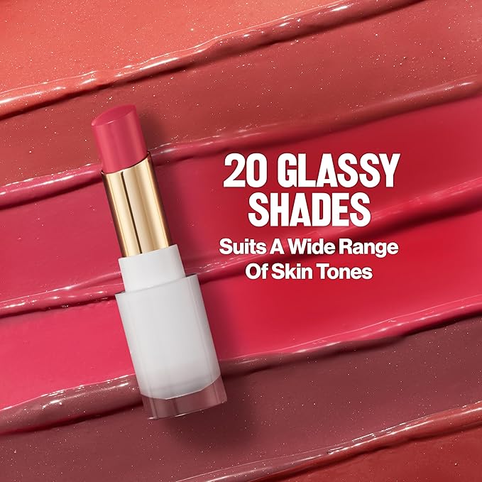REVLON Super Lustrous Glass Shine Balm, 001 Sparkling Quartz, 0.11 oz