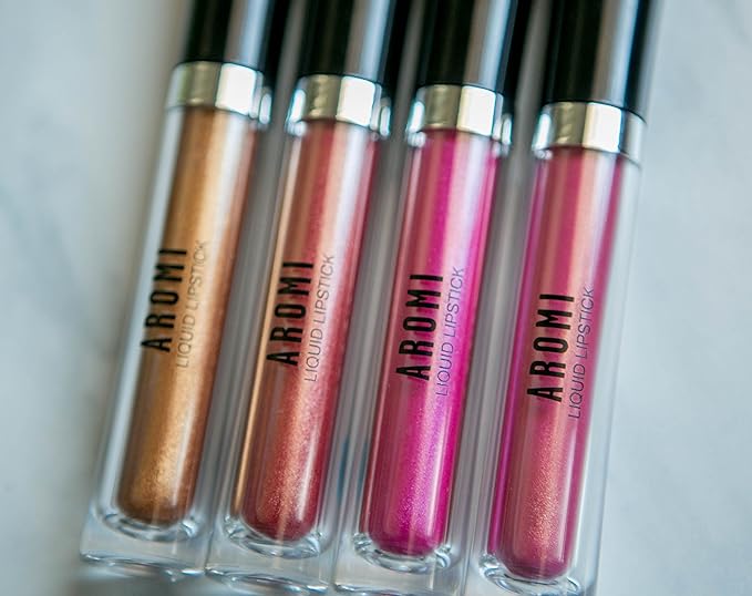 Aromi Copper Bliss Metallic Liquid Lipstick | Bronze Shade