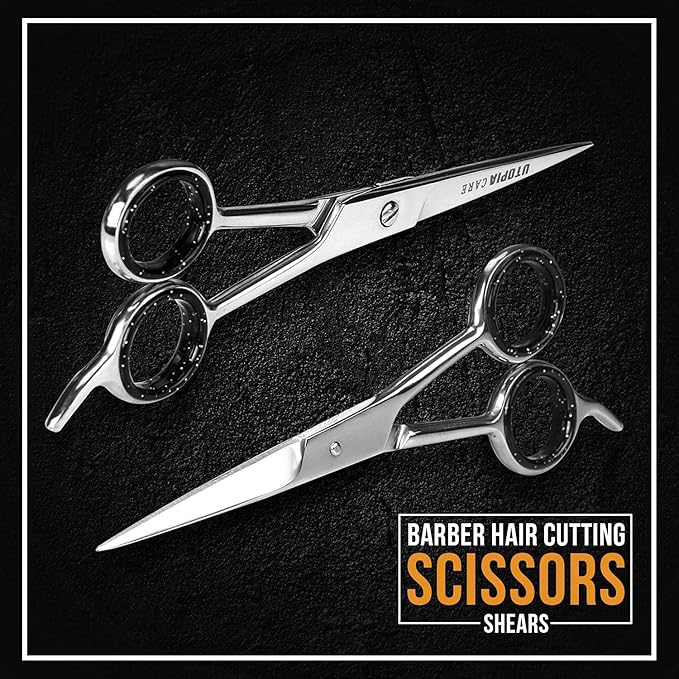 Utopia Care Hair Scissors Professional- 6.5inch Stainless Steel Hair Shears
