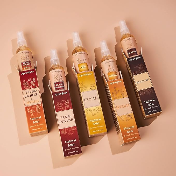 Frankincense Natural Resin Air Freshener Spray, 100ml, Aromafume