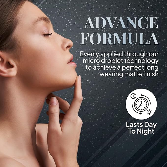Era Beauty Face Spray Makeup (Y5 Wheat, 2.25 oz) - Airbrush Foundation, Everyday, Buildable, Professional Spray on Cosmetics