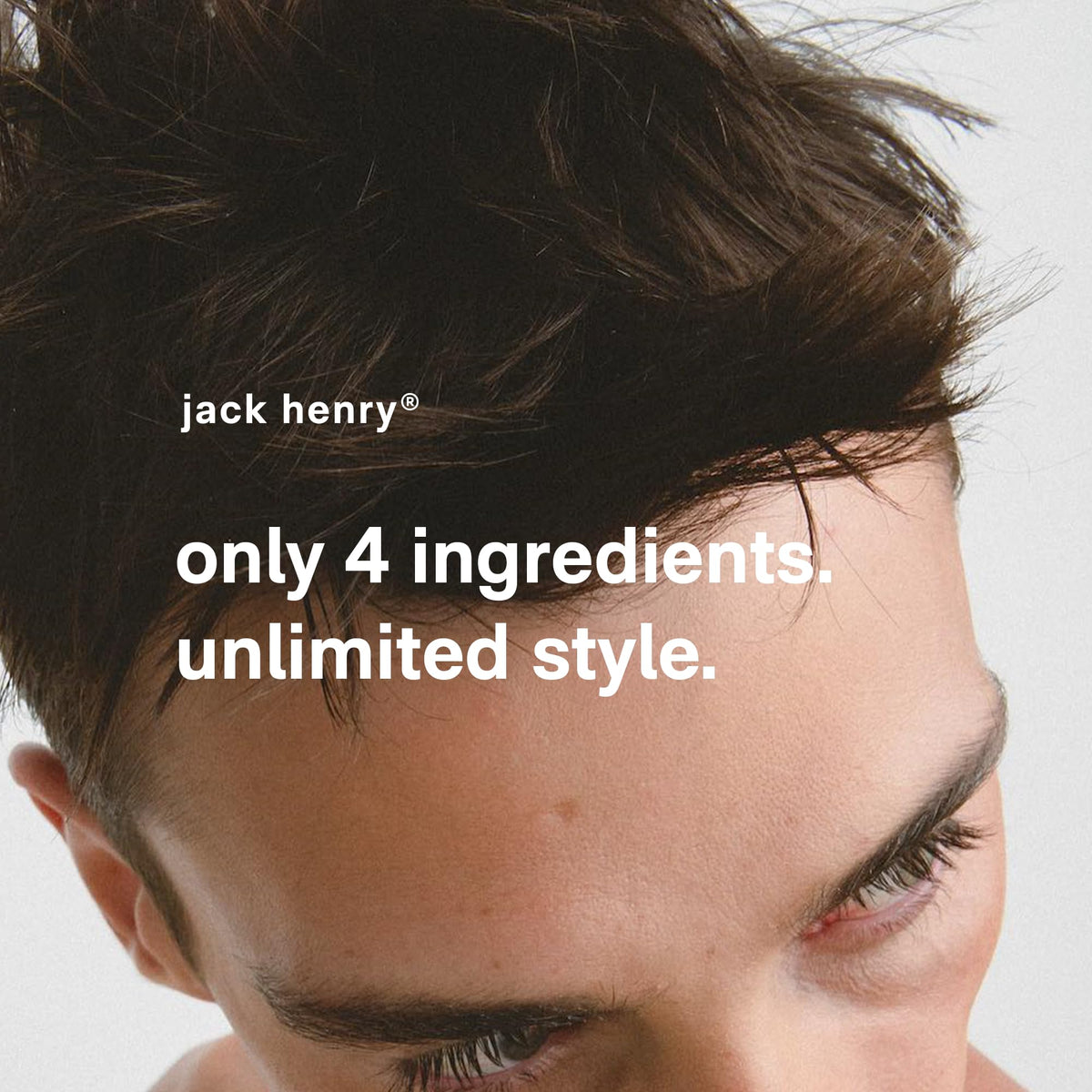 Jack Henry Hair Clay for Men - Wax-Based Flexible Matte Finish, All-Day Hold - Hair Styling Clay for All Hair Types, PVP-Free, Organic Award Winning Formula, Only 4 Ingredients - Natural Scent 1.6 oz
