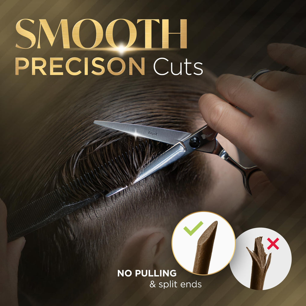 Fagaci Professional Hair Cutting Scissors 6 Inch, Razor Sharp