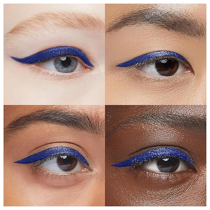 EPILYNX Liquid Eyeliner, Waterproof Hypoallergenic Vegan, Blue, 2mL