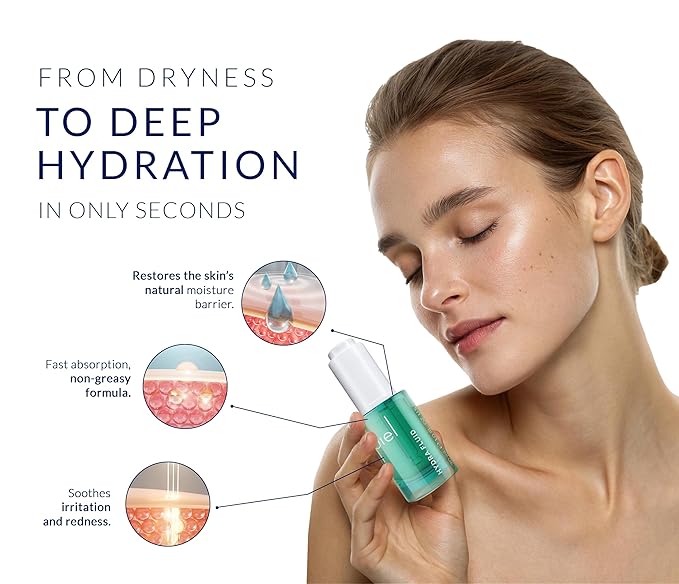 Piel Hydra Fluid – Hydrating Facial Serum with Hyaluronic Acid and Allantoin – Lightweight and Fast-Absorbing Formula – Suitable for All Skin Types