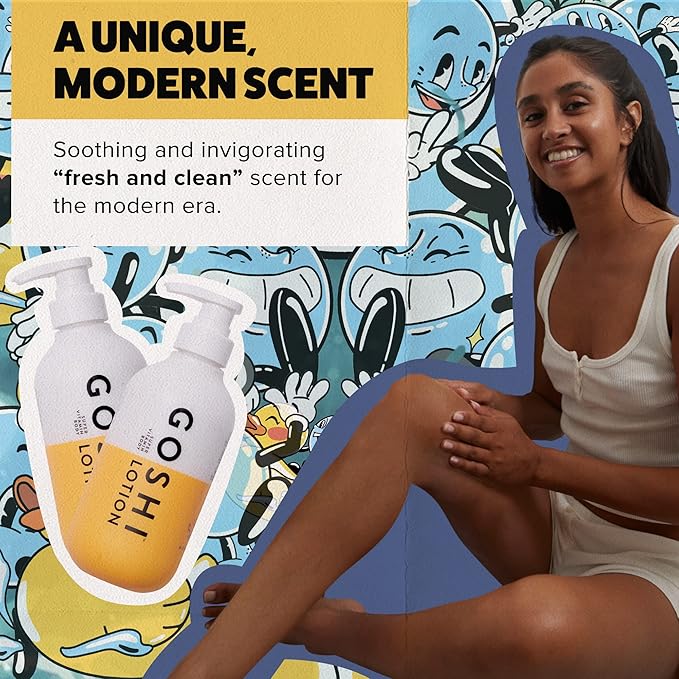 GOSHI Super Vitamin Body Lotion - pH-Balanced, 3.4 oz