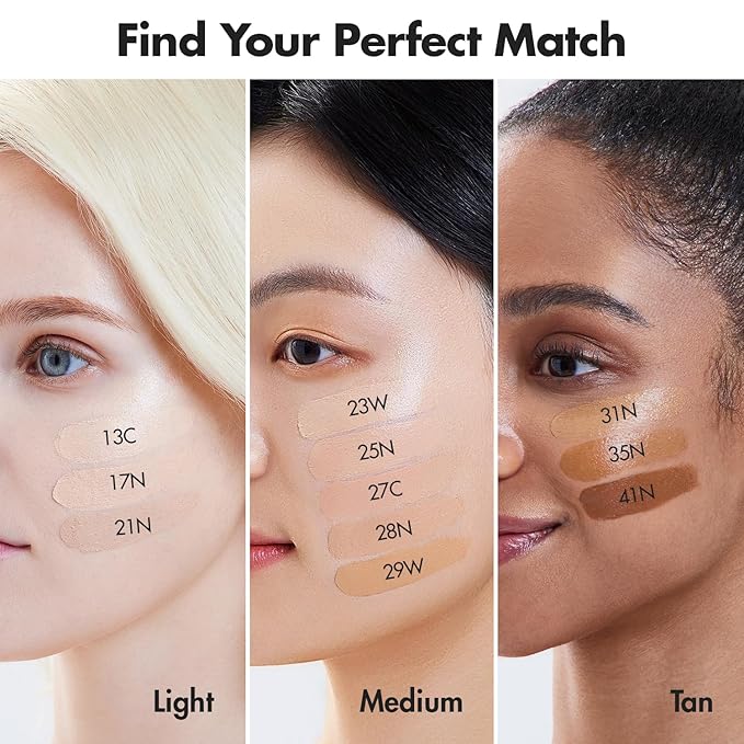 AGE20'S Signature Essence Pact SPF 50+ | Pack of 2 | 23 Medium Beige | Cream Foundation, Dewy Finish, Natural Coverage | Korean Cushion Foundation
